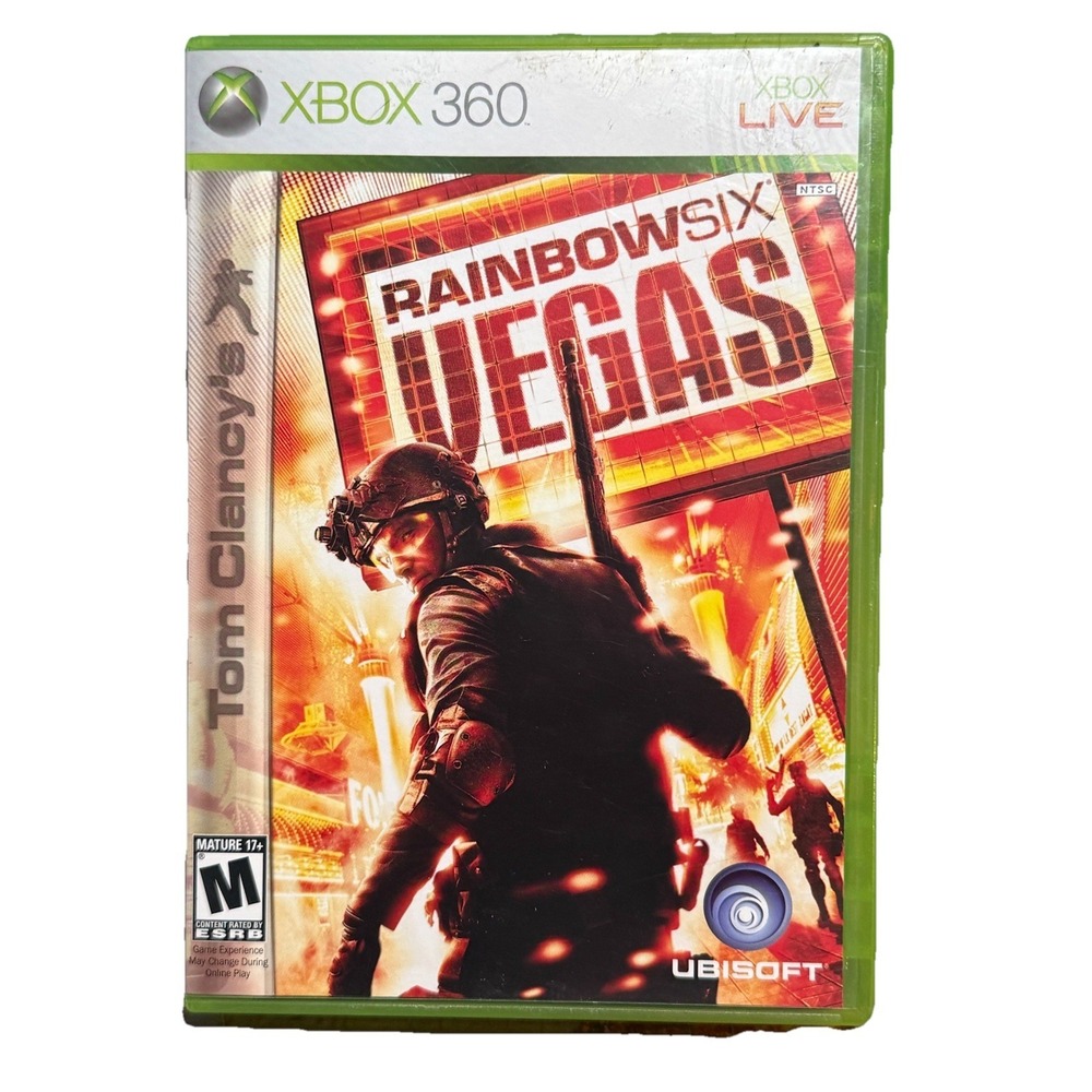 Tom Clancy's Rainbow Six Vegas Microsoft Xbox 360 CIB in great shape